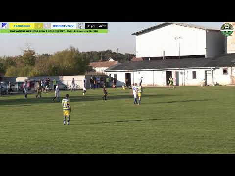 ZADRUGAR-JEDINSTVO VLADIMIRCI 1924= 3:5(2:3) 4-10-2026 MOL 7. KOLO 2026/27 UŽIVO PRENOS