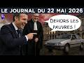 ZFE : la trahison - JT du vendredi 22 mai 2026