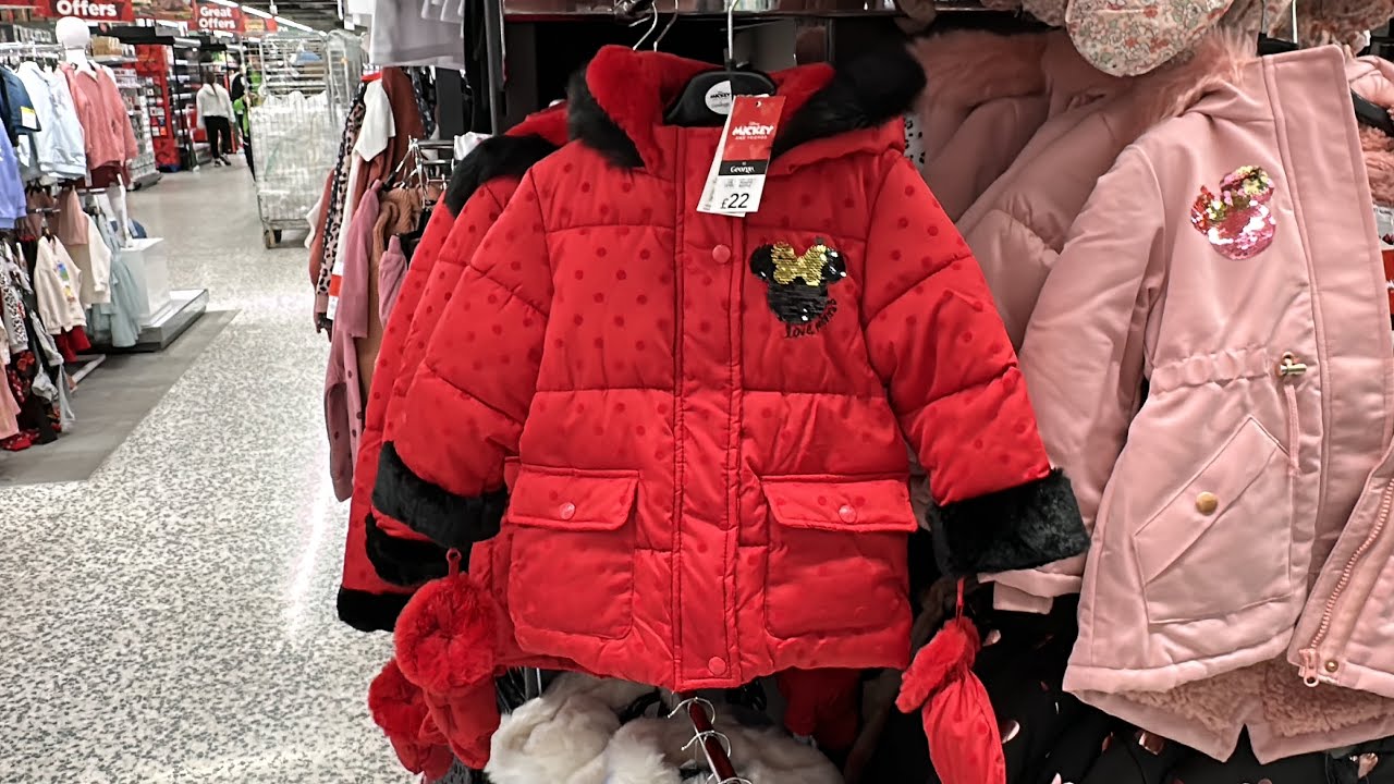 ASDA Girl's Jackets Winter Collection End of November 2022 YouTube