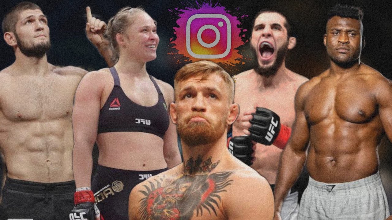 10 UFC fighters with Most Social Media Followers! YouTube