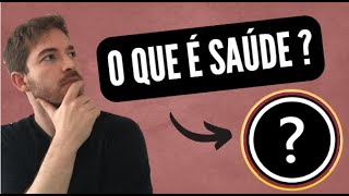 O Que  Sade E Doena