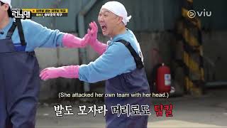 Running Man Funny Scene Ep 596 2022 Seon Myung Backhead