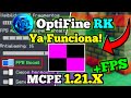 🟢 YA FUNCIONA OPTIFINE RK en MCPE PE 1.21.X! | Aumenta los FPS de Minecraft Bedrock 1.21.X!!
