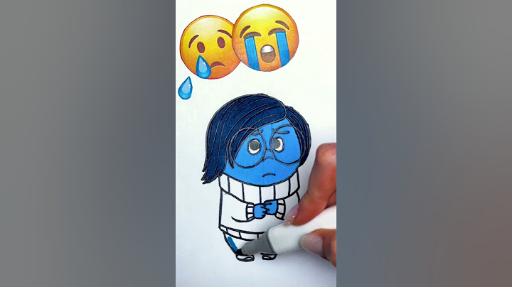 Don’t Cry!😭Color Sadness with Glitter 💙✨ #insideout2 #pixar #viral #shorts #glitter #art