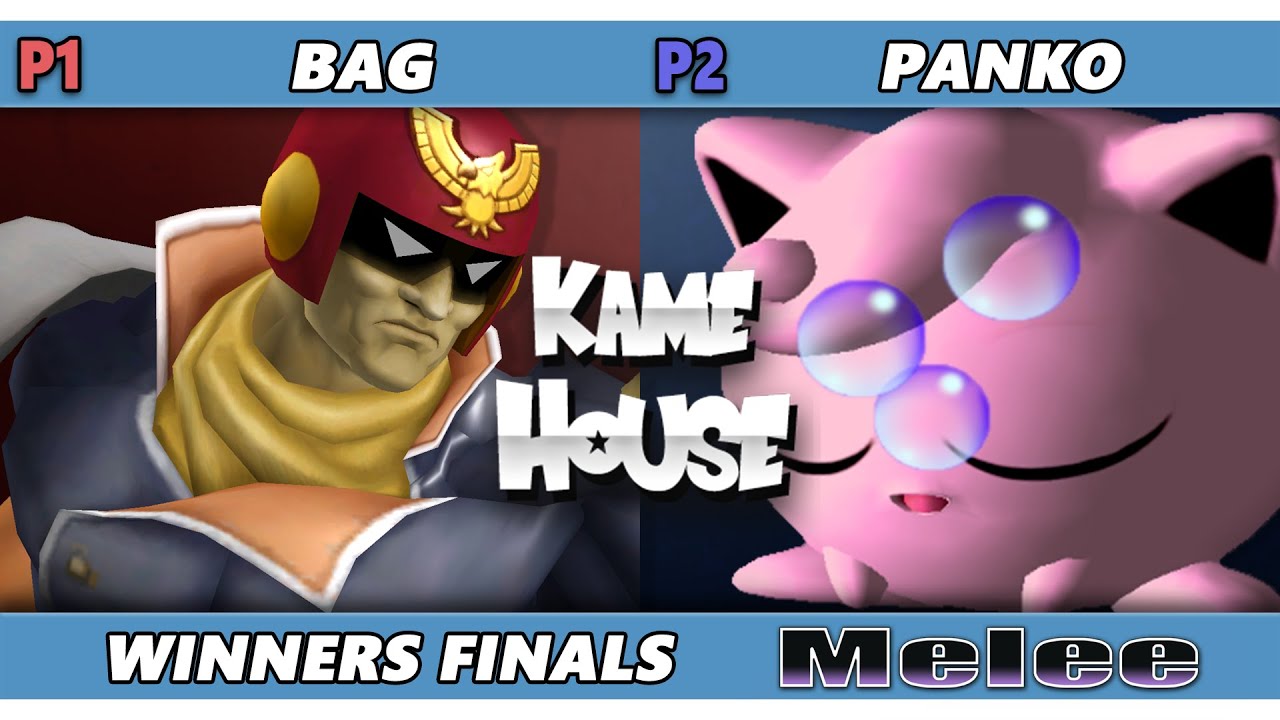 Kame House 137 WINNERS FINALS - bag (Captain Falcon) Vs. Panko (Jigglypuff) Smash Melee - SSBM