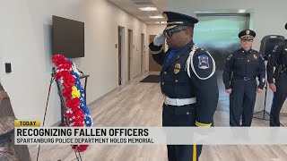 Fallen officers honored at Spartanburg Police Department