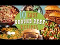 10 Easy and Filling Ground Beef Recipes | Ground Beef Dinner Recipe Compilation | Well Done