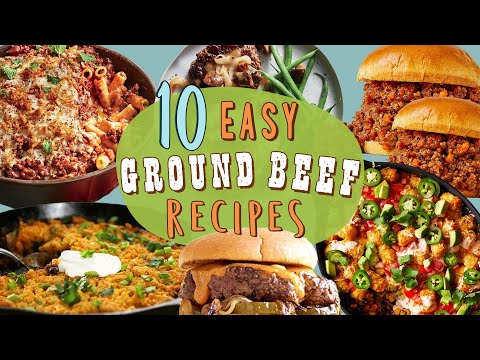 10-easy-and-filling-ground-beef-recipes-|-ground-beef-dinner-recipe-compilation-|-well-done