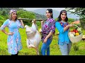 Epic Recipe From IRAN : Cooking 10-Kg Turkey with Vegetables & pilaf in Clay Oven