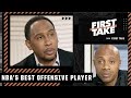 Stephen A. & JWill go back-and-forth over NBA’s BEST offensive player 🍿 | First Take