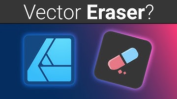 Affinity Designer 2.5 Vector Eraser Tool Workaround Tutorial