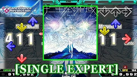 【DDR A】 十二星座の聖域 / Zodiac Fall [SINGLE EXPERT] 譜面確認+Clap