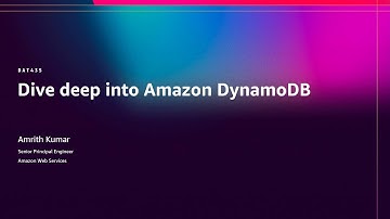 AWS re:Invent 2025 - Dive deep into Amazon DynamoDB (DAT435)