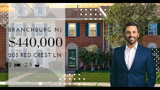 Charming 2 bed 2.5 bath townhome located in Branchburg's desired Society Hill Community!