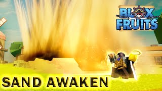 Sand Awakening Blox Fruits Update 17 Roblox Fanmade