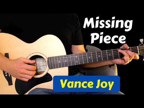 Missing Piece (Vance Joy) Guitar Tutorial // Guitar Lesson