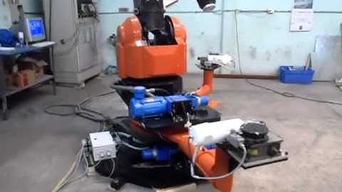 Robot ABB with Indexer by PID Neumatica - Mexico