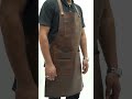 Barber Master Leather Apron #leatherapronshop #artisancraft #leatherapron