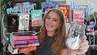 letting a TBR JAR of random prompts choose my May reads! 🫙📖💐 || MAY TBR