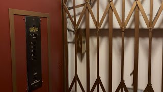 EERIE 1928 Gated Spencer Traction Elevator | Staller Court | Palo Alto, CA