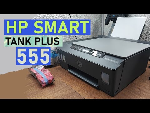 HP Smart Tank Plus 555 📇📃 | Review UNBOXING OPINIONES de la impresora más vendida de AMAZON 🔹💬