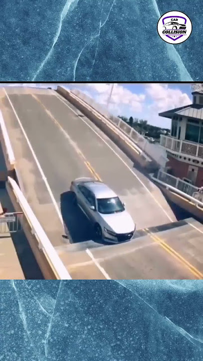 Car crash bridge: Weird moments caught on camera