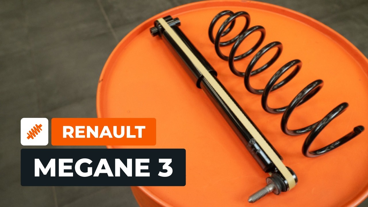 Come sostituire ammortizzatori posteriori e molle su RENAULT MEGANE 3 [TUTORIAL AUTODOC]