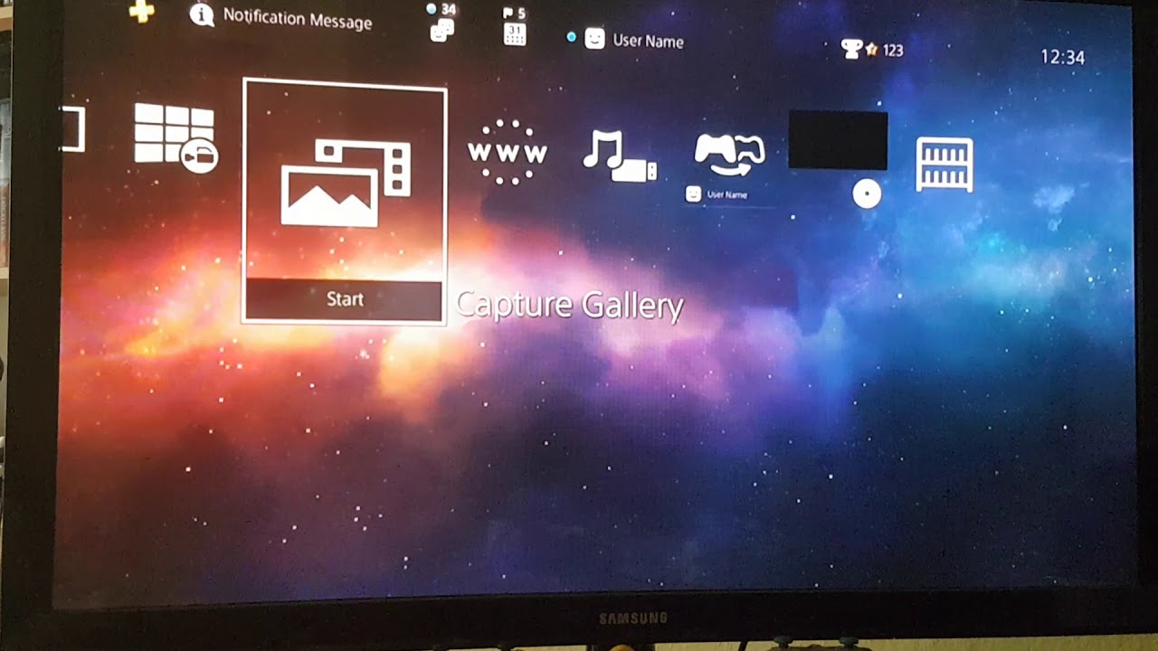 Marvelous Galaxy Ps4 Design dynamic Theme (which is marvelous).