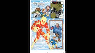 BEN 10 CLASSICS COMIC BOOK VOL-1 PART-3 SNOW BLIND #ben10 #ben10classic