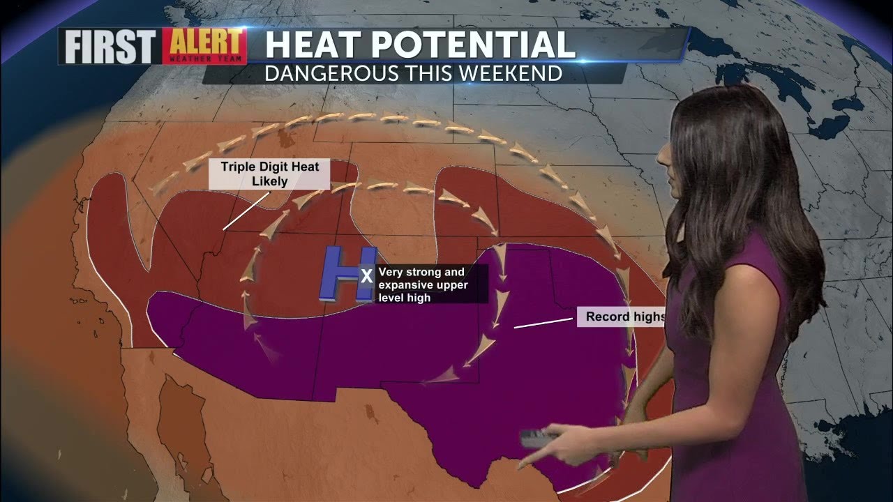 Dangerous heat is expected throughout the weekend - YouTube