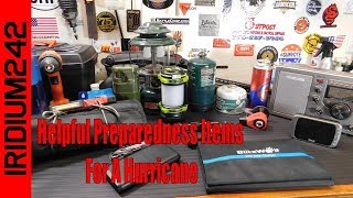 Helpful Preparedness Items For A Hurricane