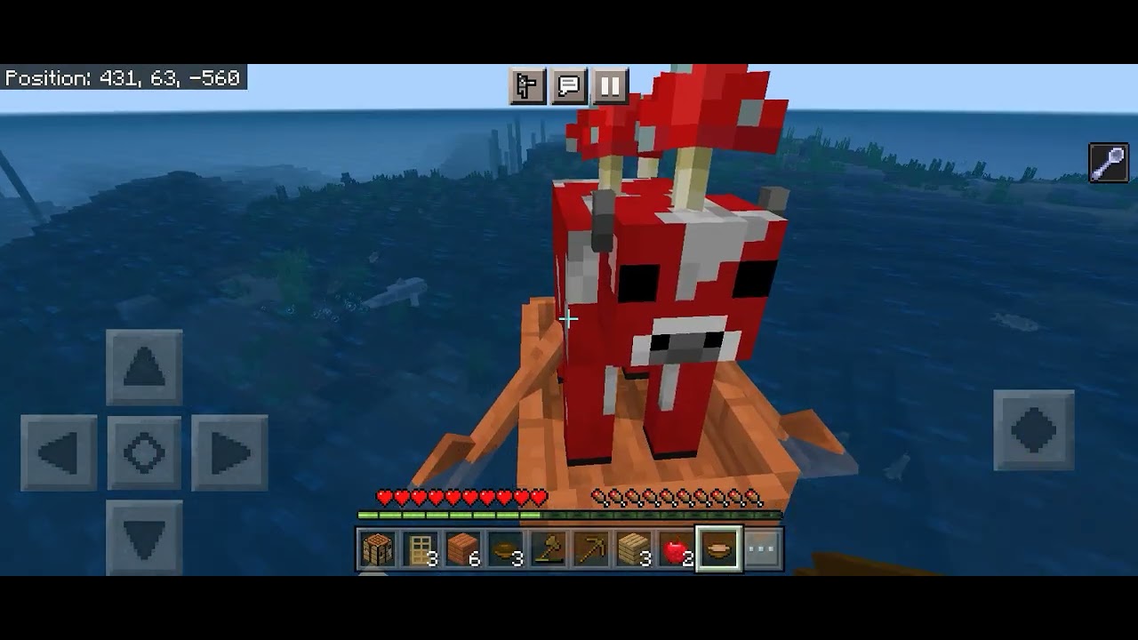 playing mcpe - YouTube
