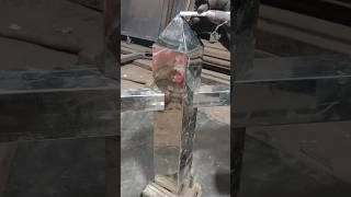 strong connection roof reling cutting technique in creative ideas #welding #short #diy #new#trending
