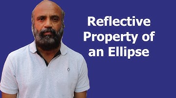 Reflective property of an ellipse