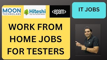WFH Testing Jobs | Manual Testing| QA Jobs| Rd Automation Learning