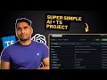 One of the easiest ai  typescript project that you can learn from