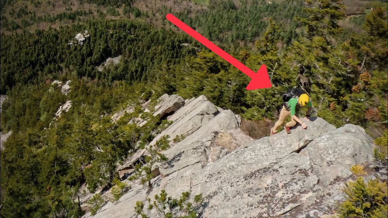 Climbing an Off-Trail Ridge Hidden Deep in the Green Mountains of ...