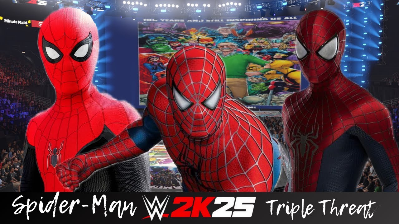 Spider-Man Triple Threat!