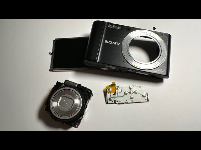 Sony Cyber ​​​​shot DSC W810 Disassembly - YouTube