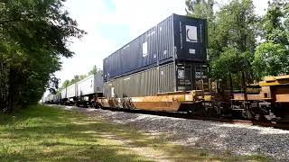 FEC 805 Leads FEC 204 Through St. Augustine, FL 4-30-26
