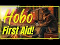 Hobo first aid  1930s kit items 