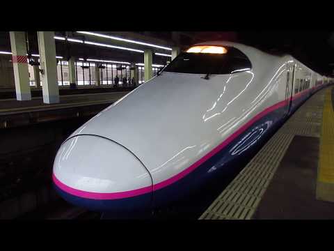 2017年10月22日（日） 東北新幹線 やまびこ132号+つばさ132号（132B+132M・E2系+E3系） 大宮駅 発車動画！！！