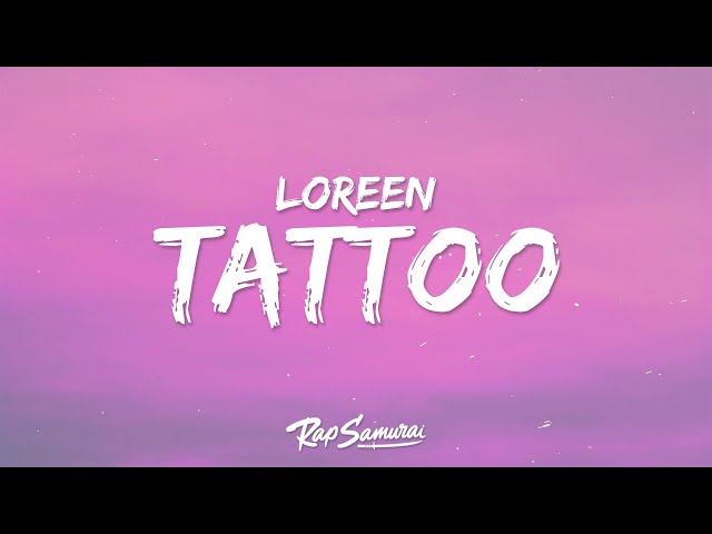 Loreen - Tattoo (Lyrics) [Eurovision 2023 Sweden] class=