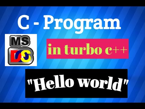 C Program to Print "Hello World" | First C Program/ Learn coding 2021/22