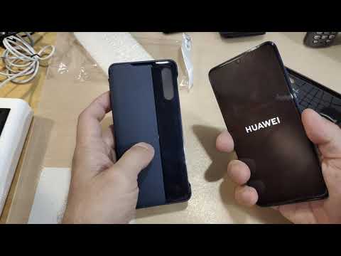 Смарт чехол и броня (2 сразу) на huawei p30 lite (2020г, 6\256)