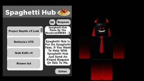 Roblox Spaghetti Hub Script Showcase