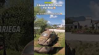 EPISODE 1 I Asked A Rich Person For Help😳🔥GEMZY HyperX #shorts #forzahorizon5 #gaming