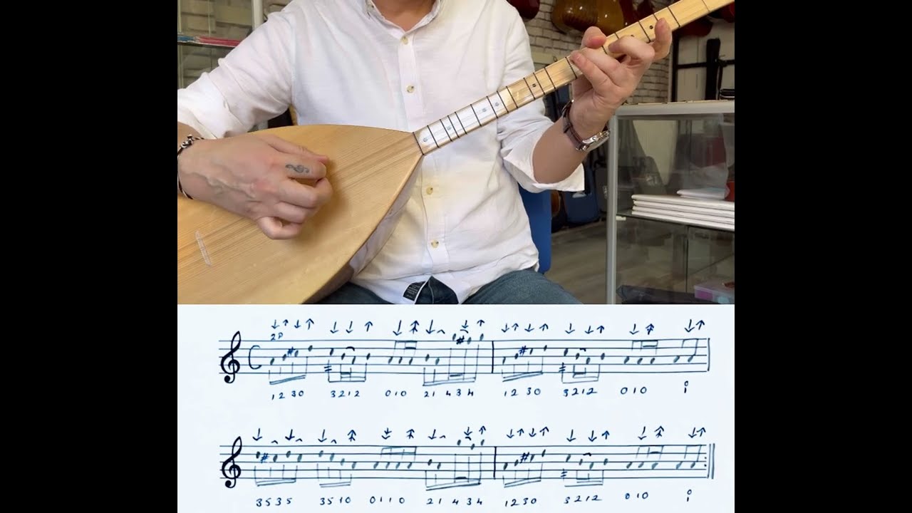 Kısa Sap 2. Pozisyon Egzersiz Çalışması