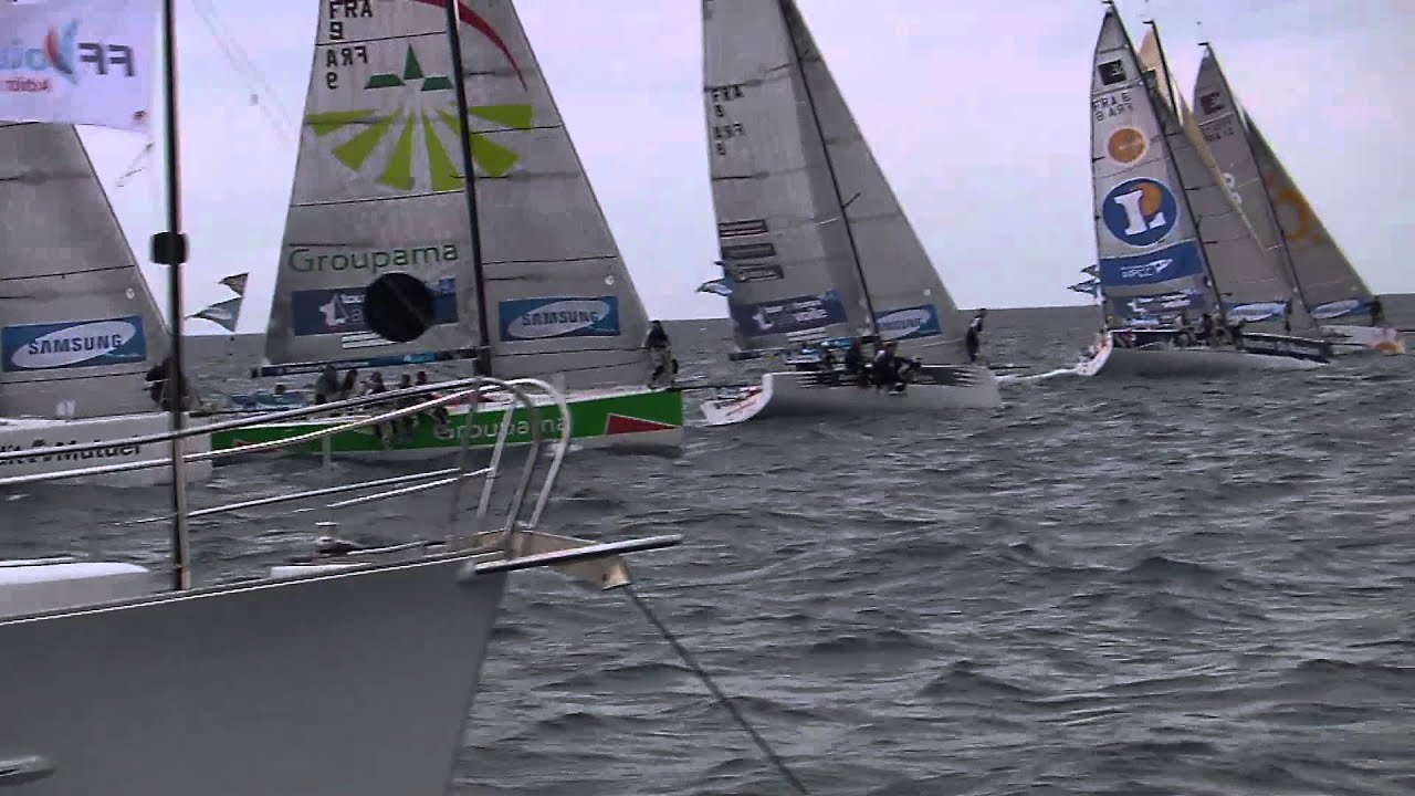 25. Le Tour de France à la Voile 2013 / Parcours techniques Gruissan 23/07