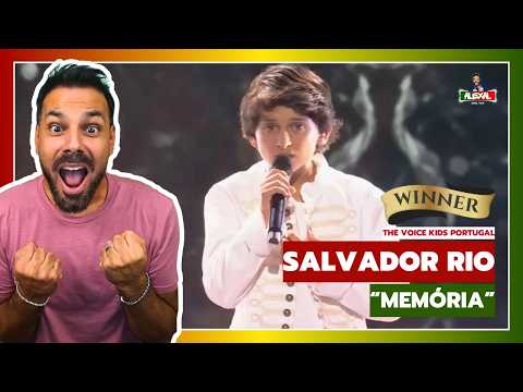 SALVADOR RIO ARREPIOU PORTUGAL 😱 | “Memória” (VENCEDOR The Voice Kids 2026) | REAÇÃO